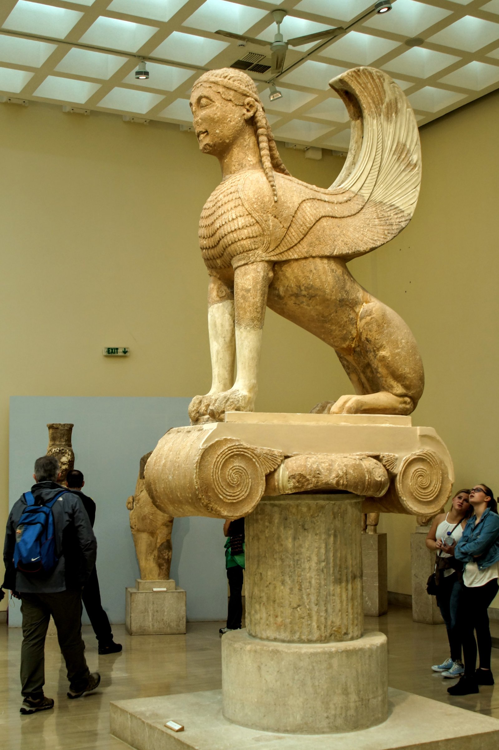 Η Σφίγγα των Ναξίων ( Φωτογραφία Νίκος Πράσσος @papartou.gr )