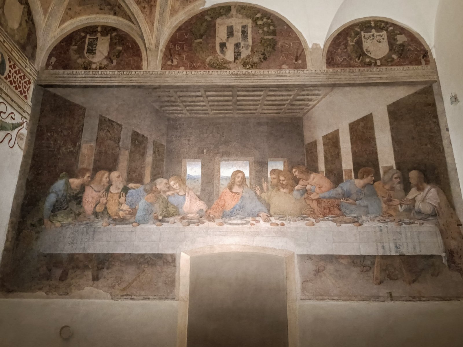 Το αριστούργημα του Leonardo da Vinci ( Φωτογραφία Νίκος Πράσσος@paspartou.gr )