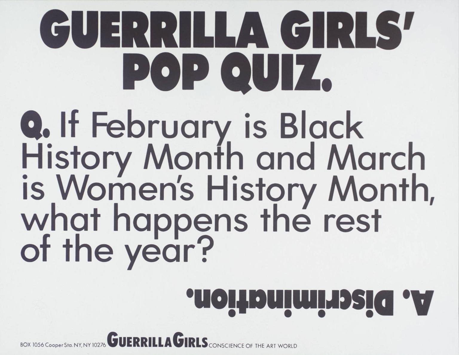 Guerrilla Girls
