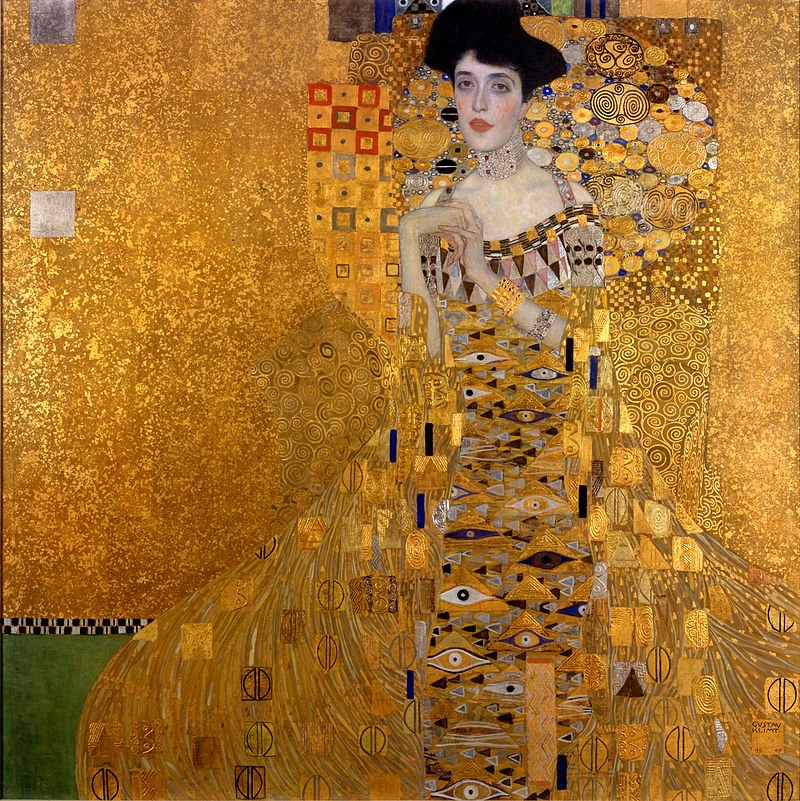 Προσωπογραφία της Adele Bloch-Bauer I, Gustav Klimt (Φωτογραφία: Wikipedia)