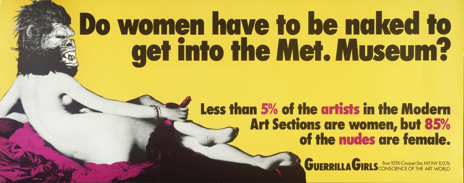 Do Women Have To Be Naked To Get Into the Met. Museum? 