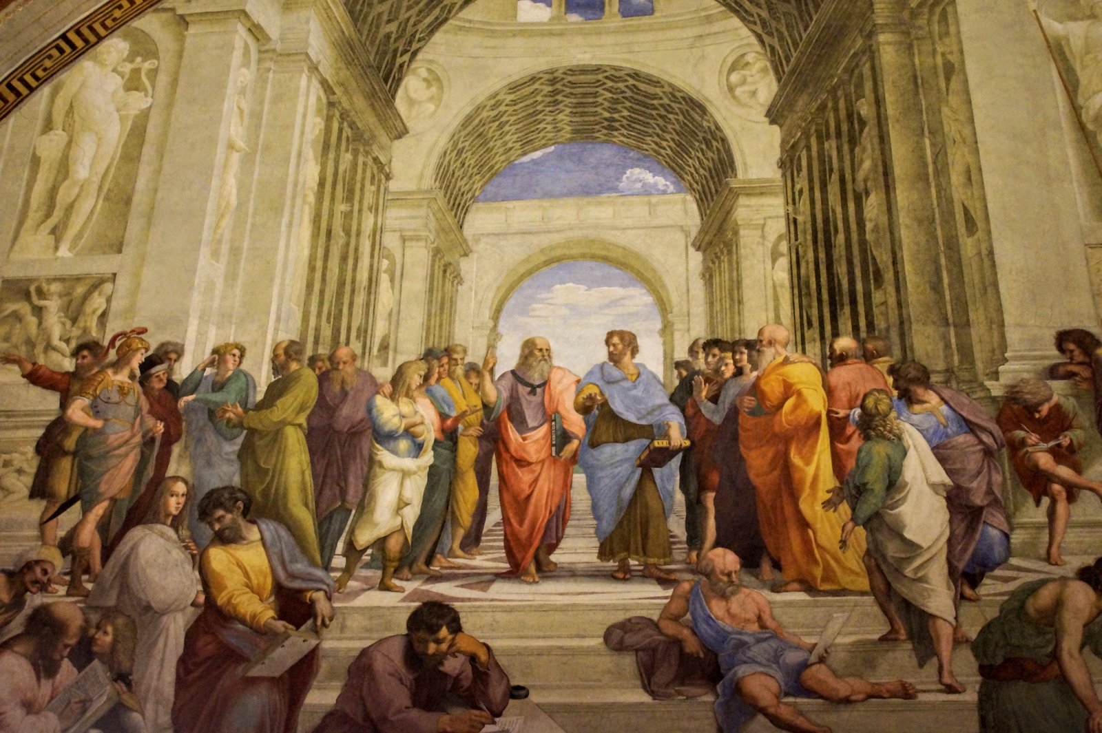 "Η Σχολή των Αθηνών" (Φωτογραφία Νίκος Πράσσος)