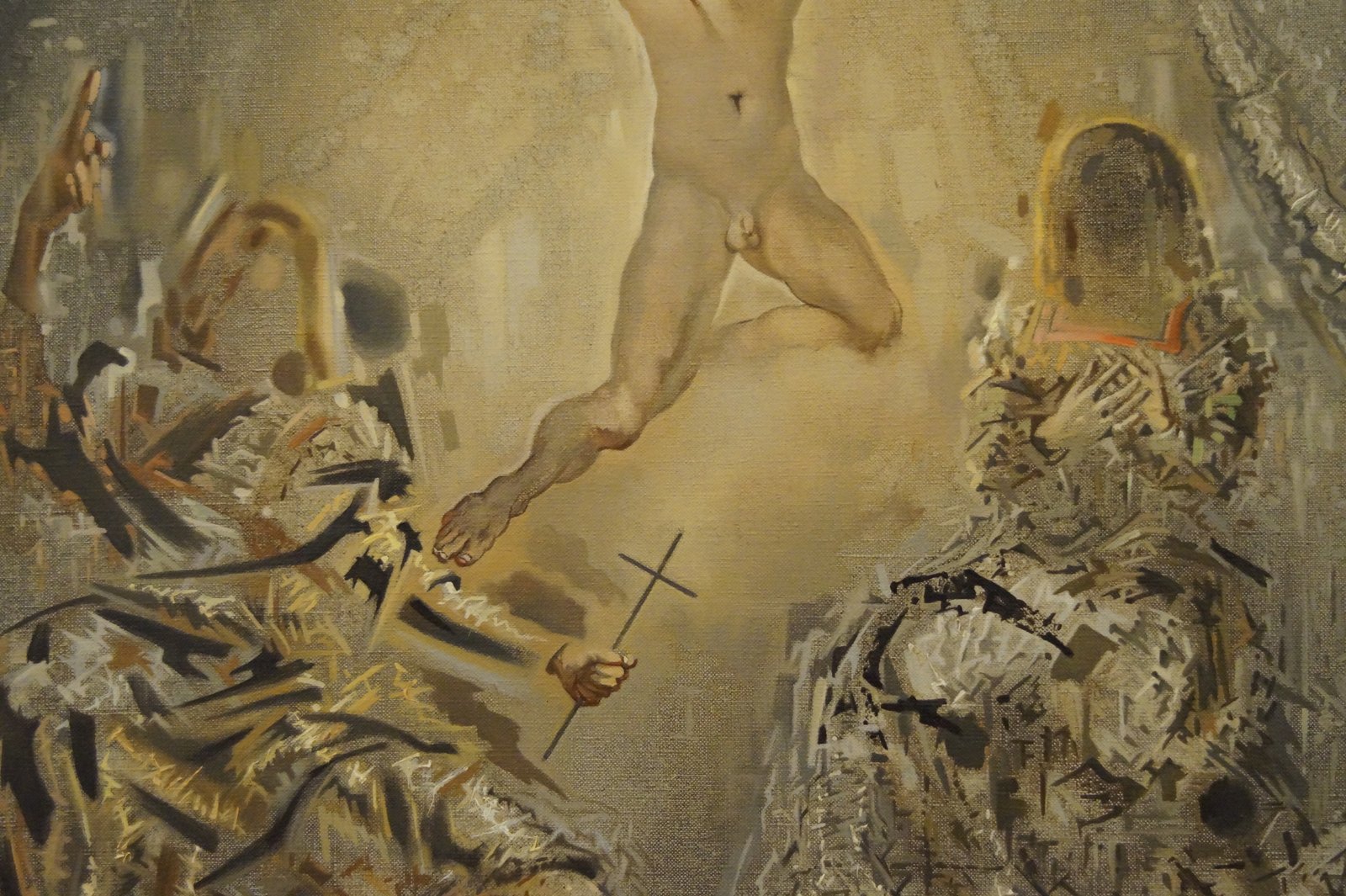 Salvador Dalì, L’Annuncio / The Trinity (Φωτογραφία Νίκος Πράσσος)