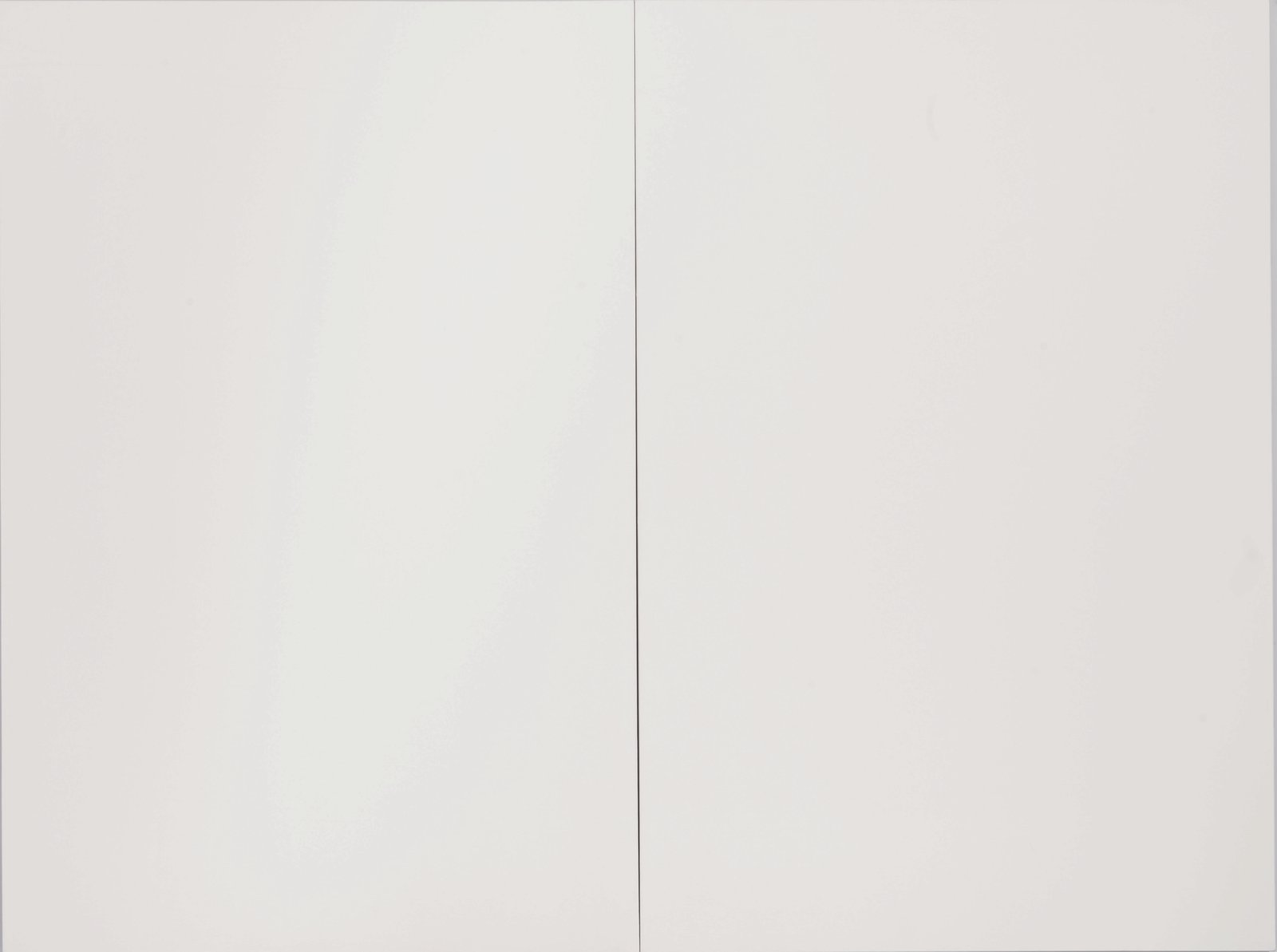 Robert Rauschenberg. White Painting. 1951