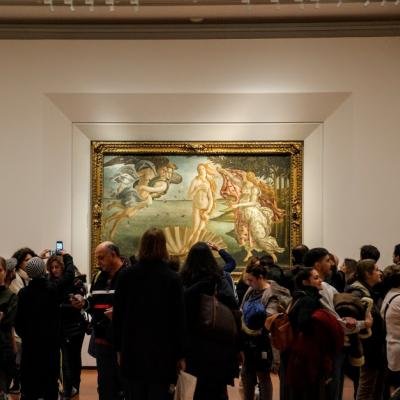 H Γέννηση της Αφροδίτης,  Sandro Botticelli, Uffizi Museum, Nikos Prassos