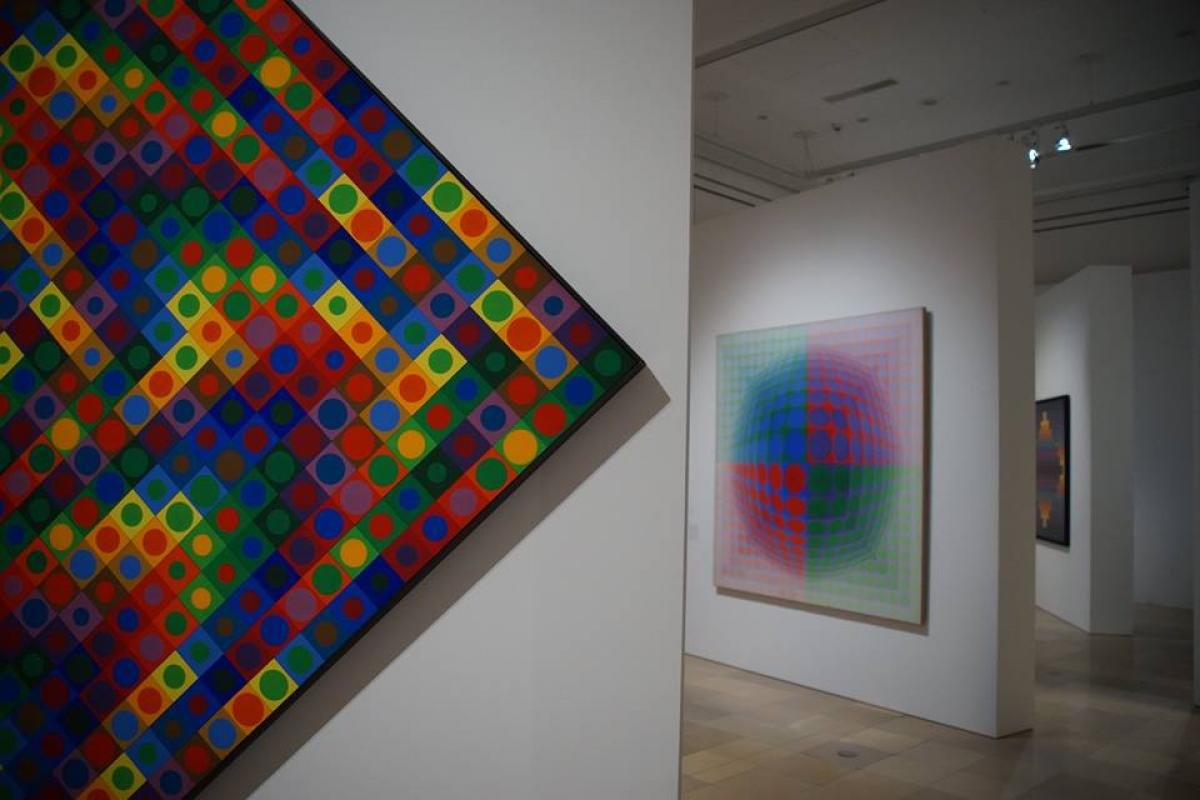 Victor Vasarely, Städel Museum, Nikos Prassos