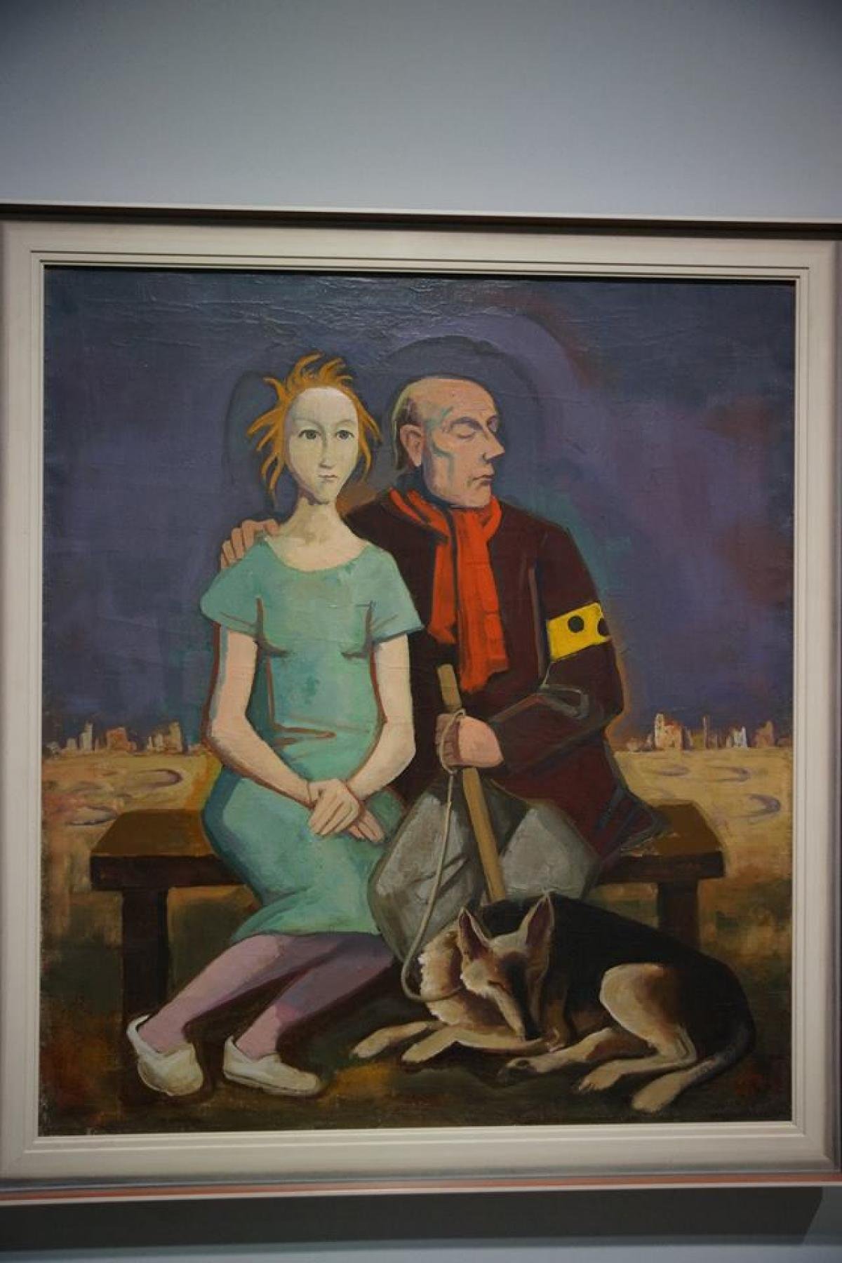 The Blind Man And The Girl, Karl Hofer, Städel Museum