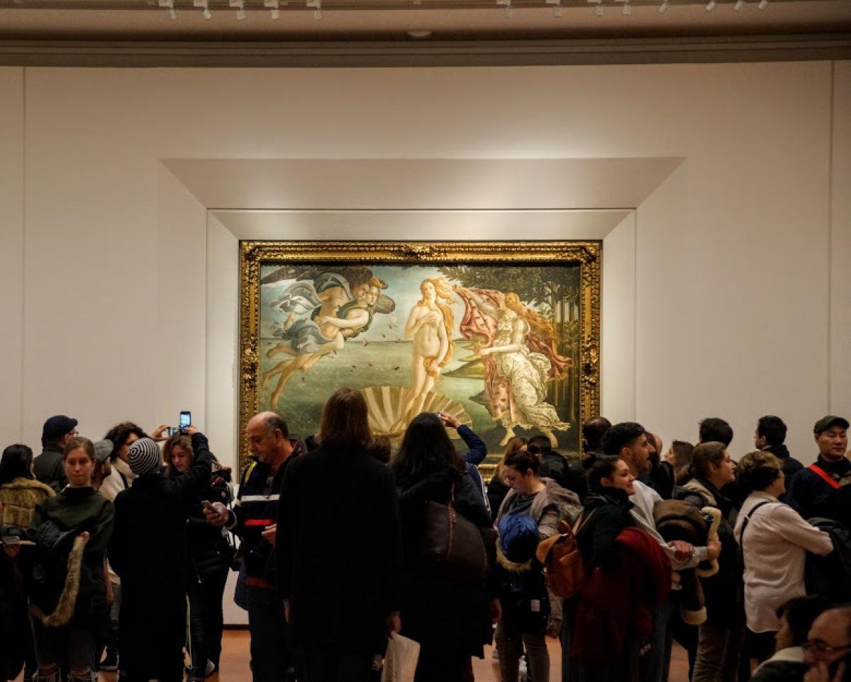 H Γέννηση της Αφροδίτης,  Sandro Botticelli, Uffizi Museum, Nikos Prassos