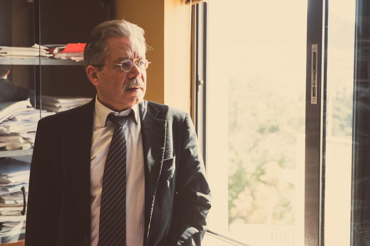 O καθητητής Δημήτρης Μπουραντάς 