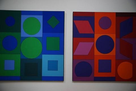 Victor Vasarely, Städel Museum, Nikos Prassos