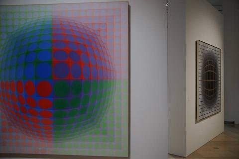 Victor Vasarely, Städel Museum, Nikos Prassos